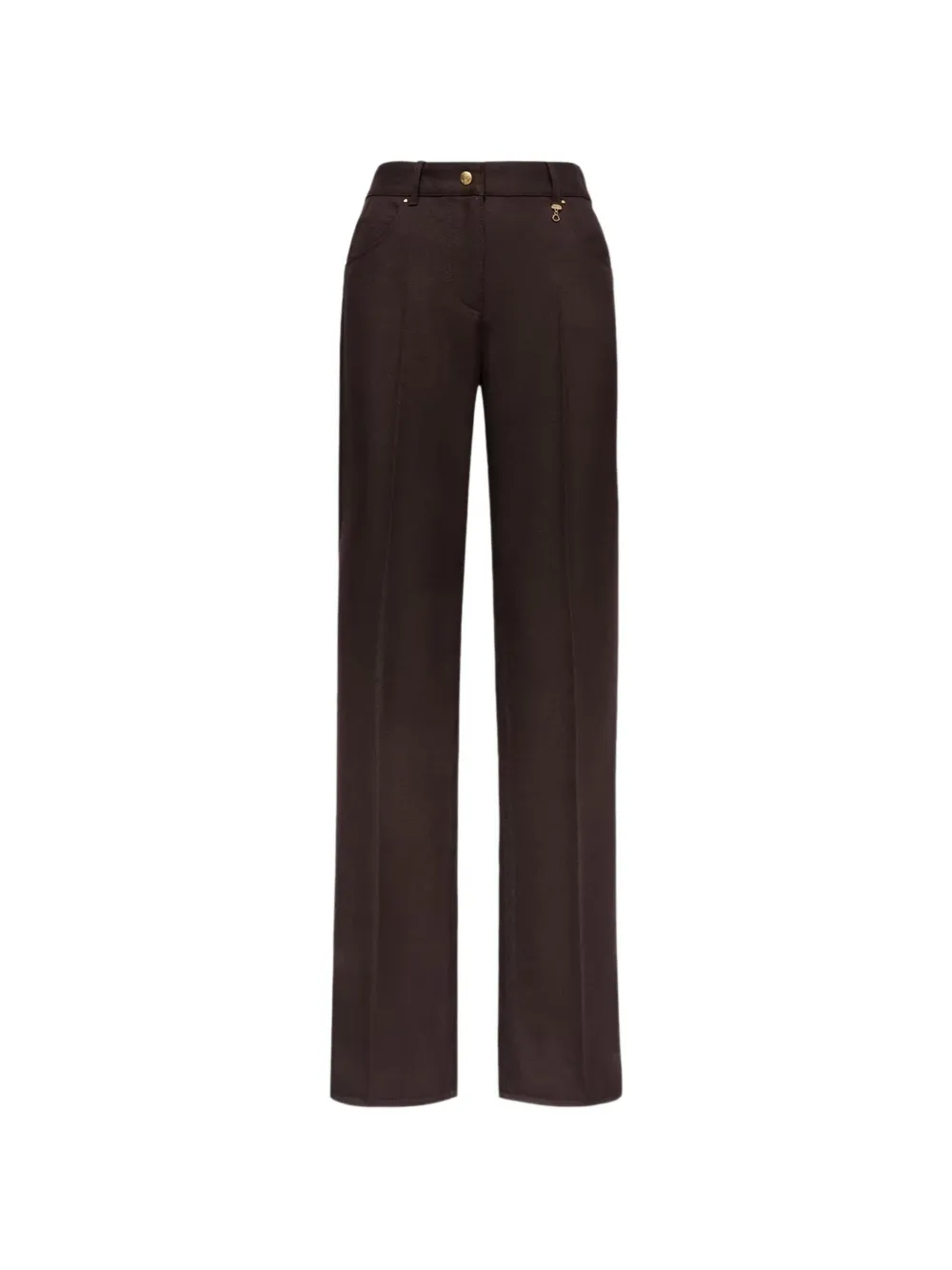 Moncler pressed-crease straight-leg trousers