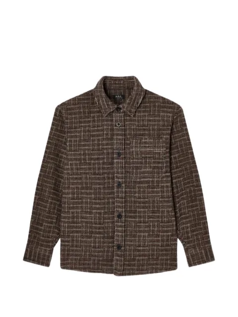 A.P.C. wool overshirt