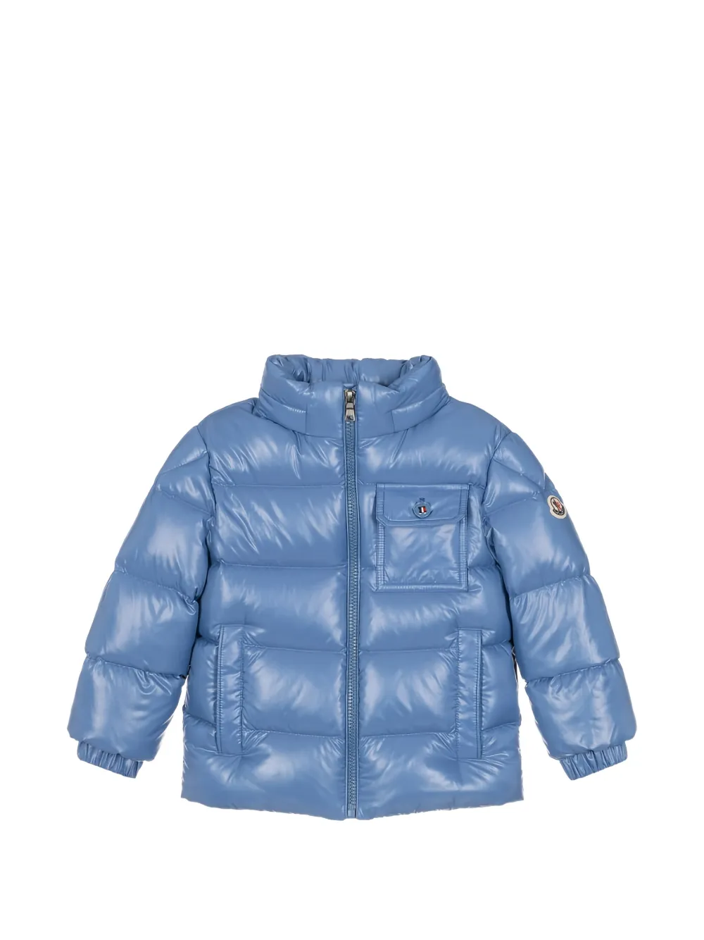Moncler Enfant Jack met capuchon Blauw