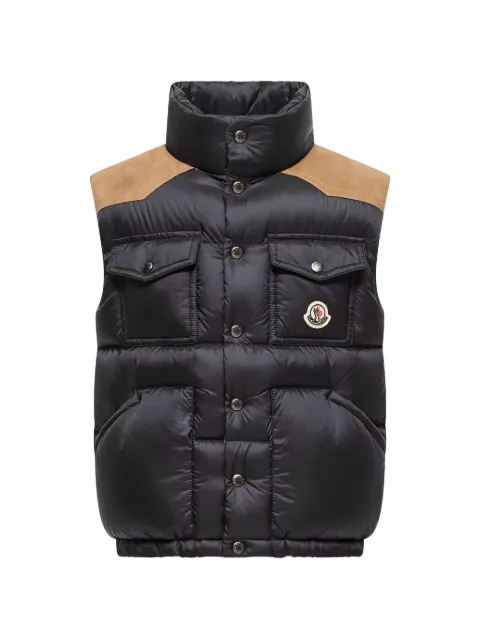 Moncler Enfant quilted panelled gilet