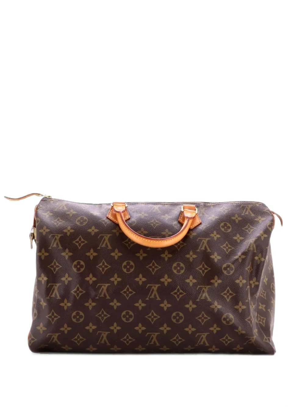 Louis Vuitton Pre-Owned Speedy Handbag Monogram Canvas 40 satchel - Marrone