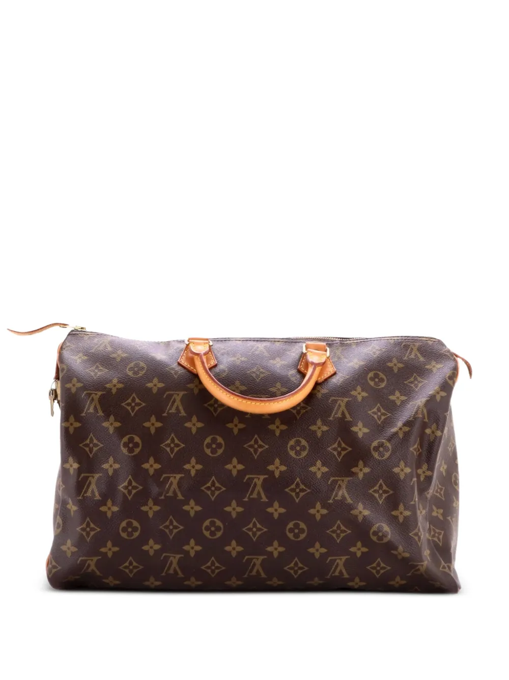Louis Vuitton Pre-Owned Speedy Handbag Monogram Canvas 40 satchel - Marrone
