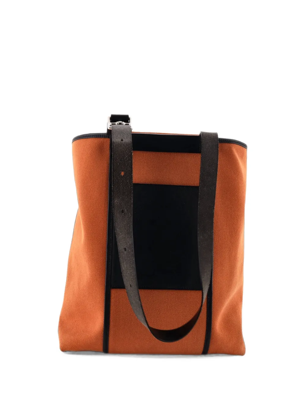 Hermès Pre-Owned Etriviere Pocket Toile Tote Bag 27cm - Schwarz