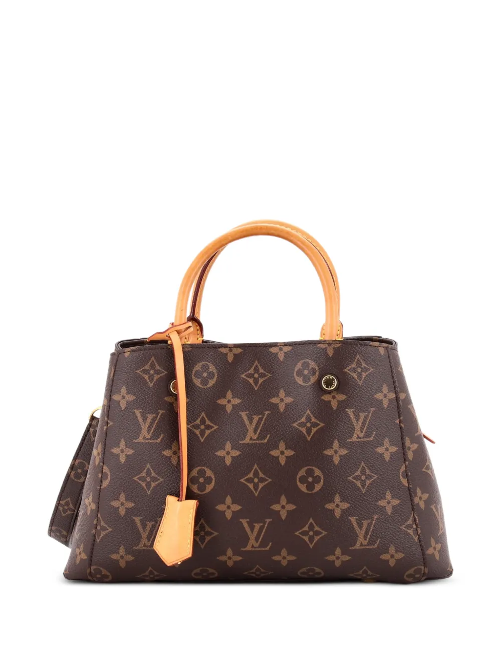 Louis Vuitton Pre-Owned Montaigne Handbag Monogram Canvas BB satchel - Marrone