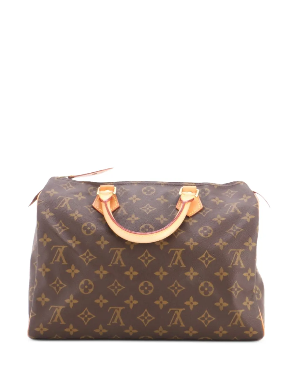 Louis Vuitton Pre-Owned Speedy MonogrammCanvas-Satchel-Tasche 30cm - Braun