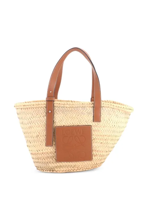 Loewe Pre-Owned Basket Raffia Medium tote bag