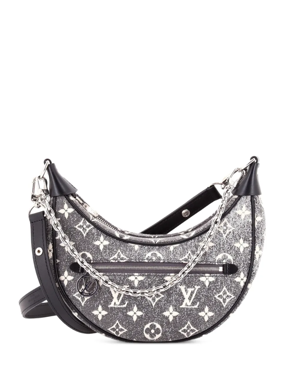 Louis Vuitton Pre-Owned sac à main Loop Handbag à motif monogrammé en jacquard - Noir
