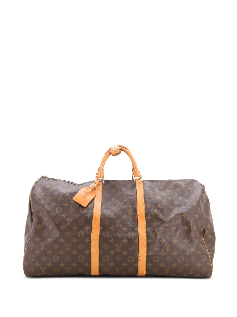 Louis Vuitton Pre-Owned Keepall Bag Monogram Canvas 60 travel bag - Marrone