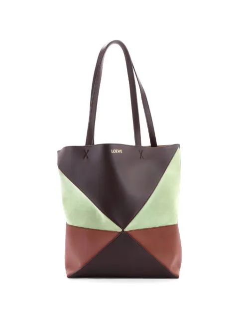 Loewe Pre-Owned Puzzle Fold Leather Medium tote bag