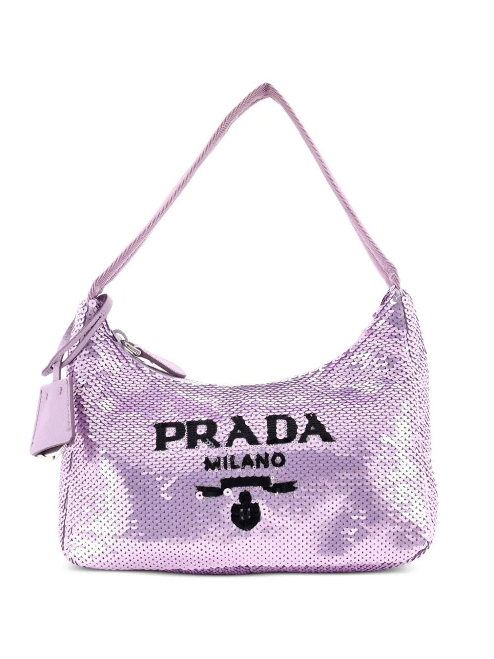 Prada Pre-Owned mini cabas Re-Edition 2000 Sequins - Violet