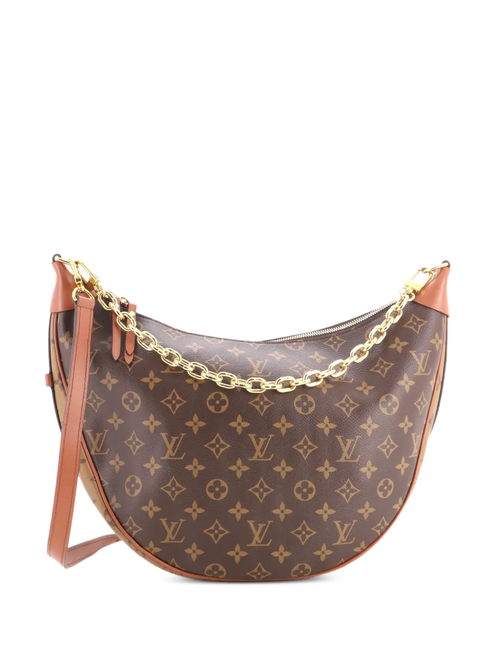 Louis Vuitton Pre-Owned Borsa passepartout Loop Reverse in tela con monogramma - Marrone