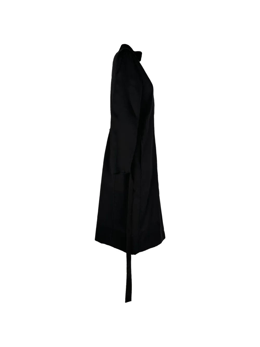 Pre-owned Dolce & Gabbana Belted Trench Coat In Black
