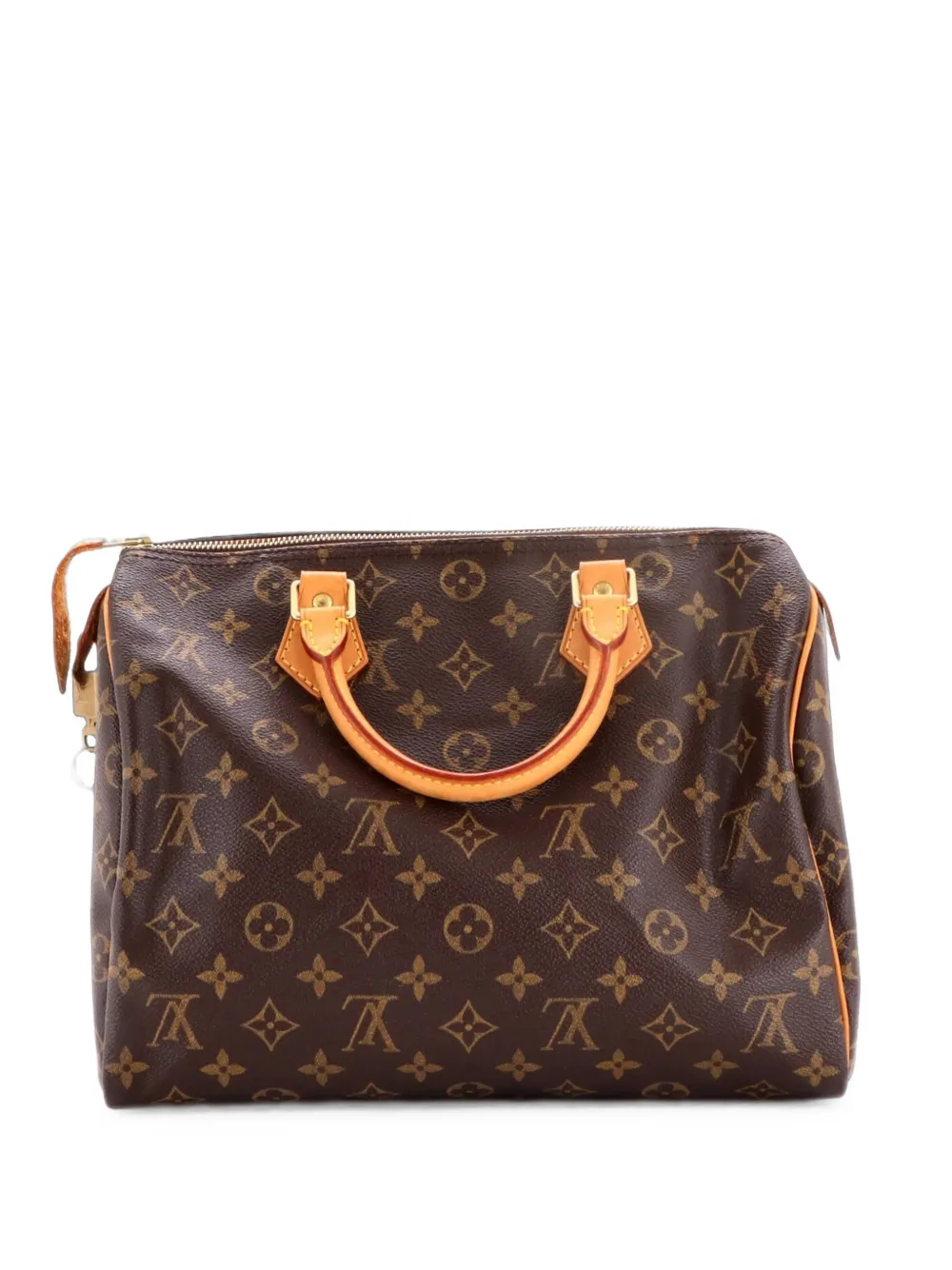 Louis Vuitton Pre-Owned Speedy Handbag Monogram Canvas 30 satchel - Marrone