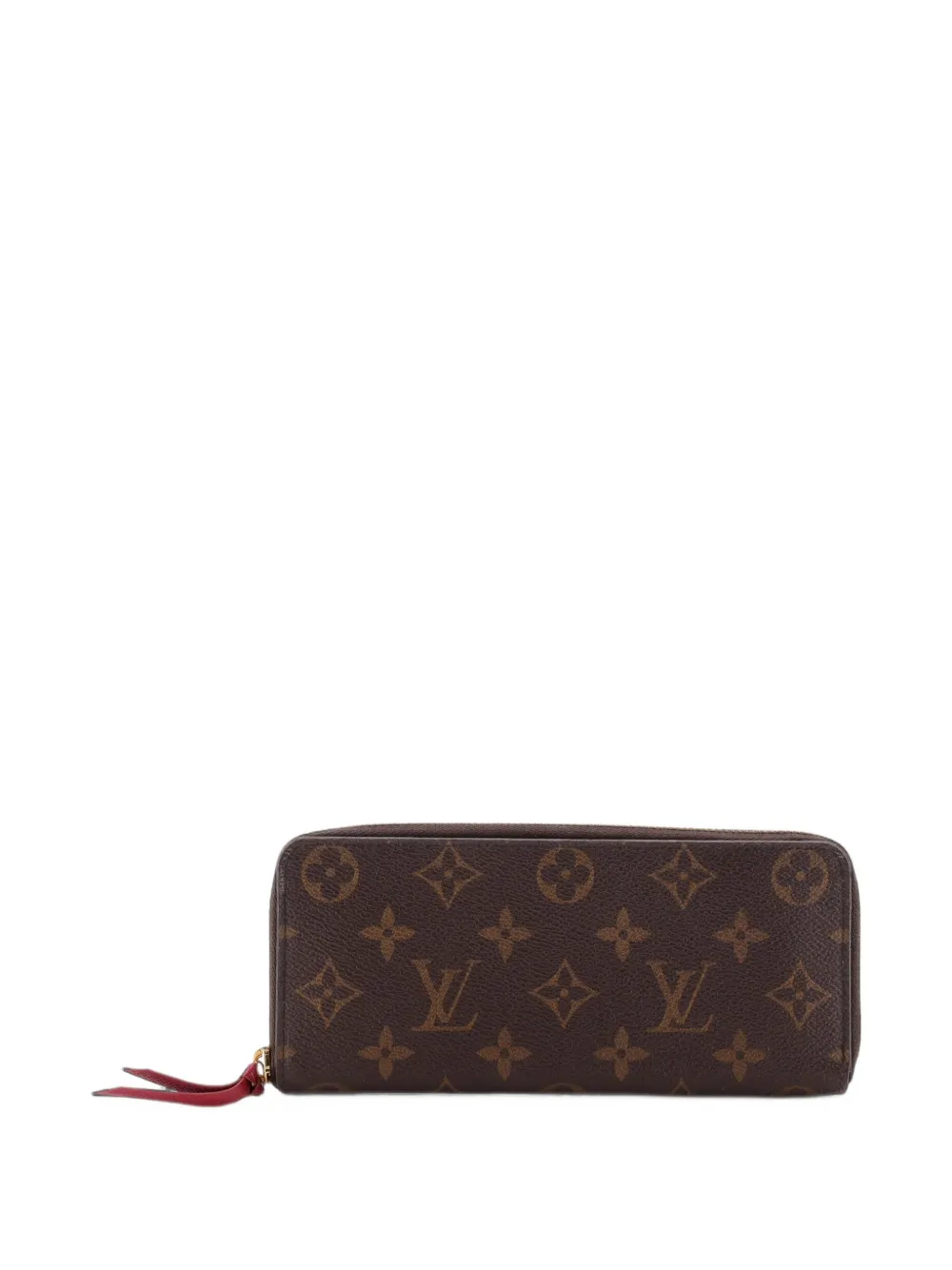 Louis Vuitton Pre-Owned Kleine Clemence Portemonnaie aus Monogramm-Canvas - Braun