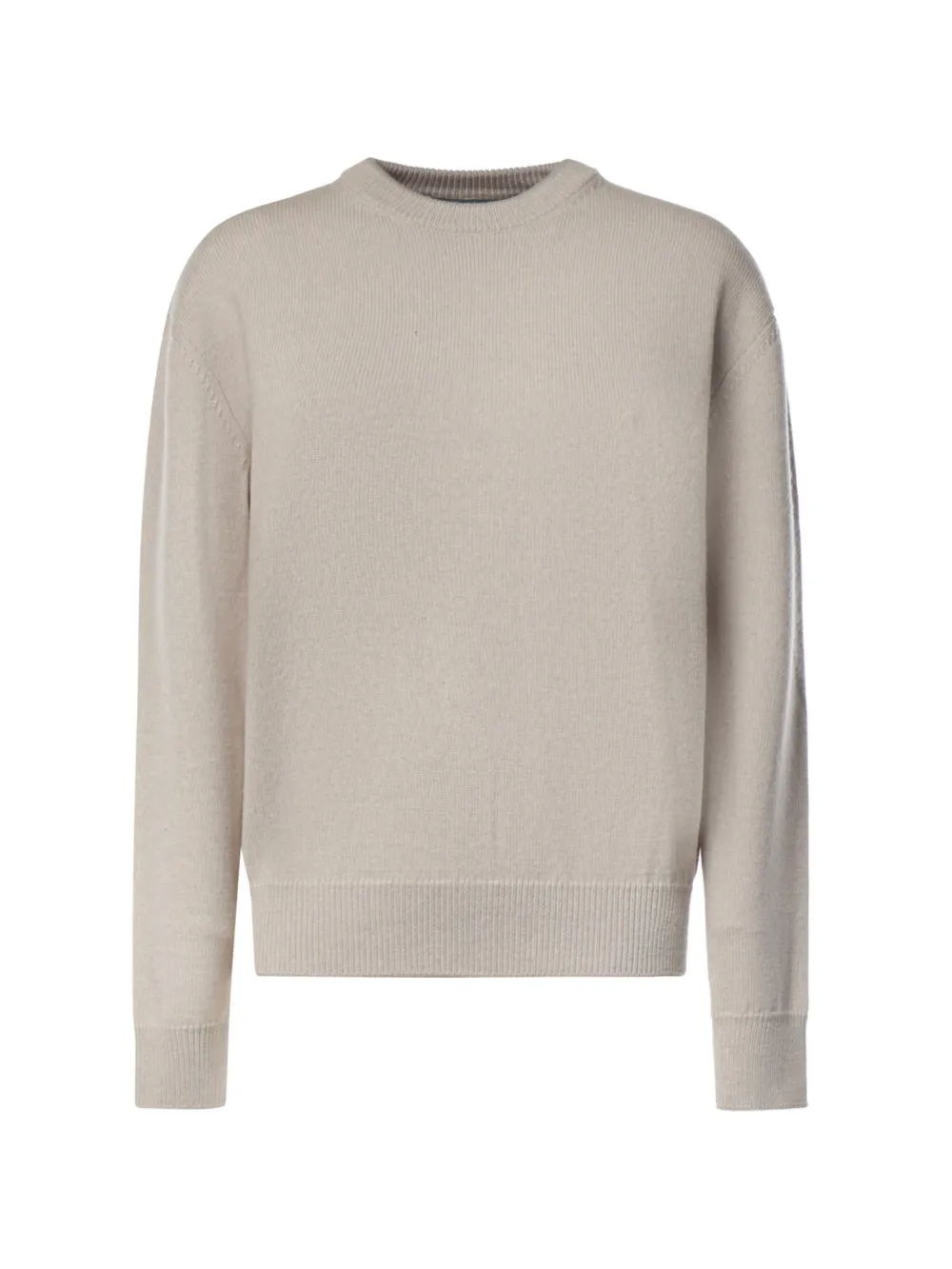 Jacquemus La Maille Moulin trui met logo-intarsia Beige