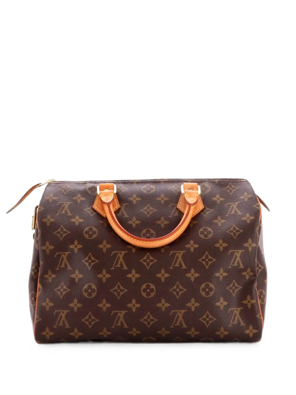 Louis Vuitton Pre-Owned Speedy Handbag Monogram Canvas 30 satchel - Marrone