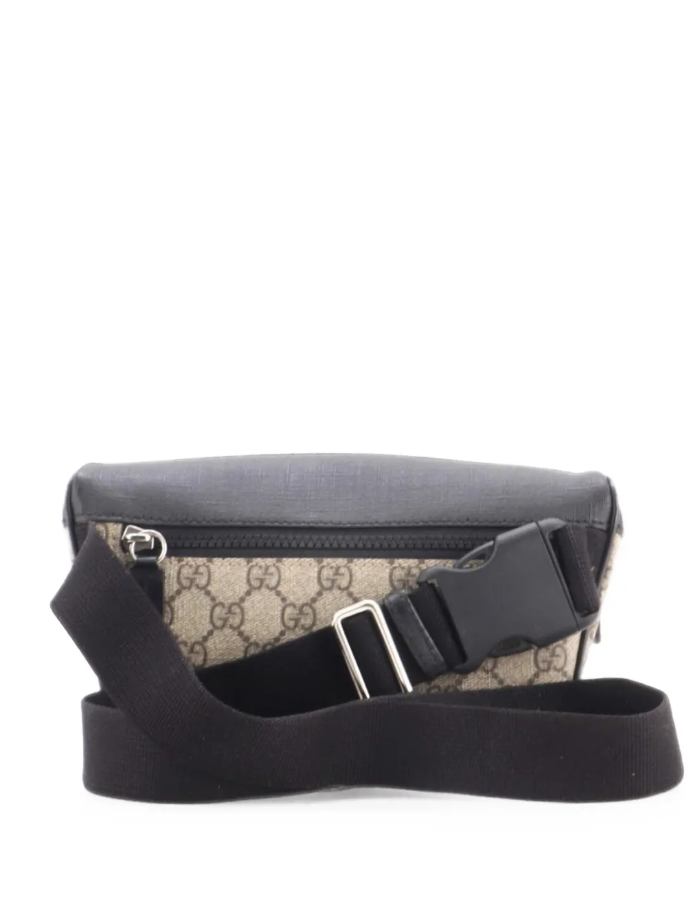 Gucci Pre-Owned Eden Waist Bag GG Coated Canvas Medium belt bag - Nero
