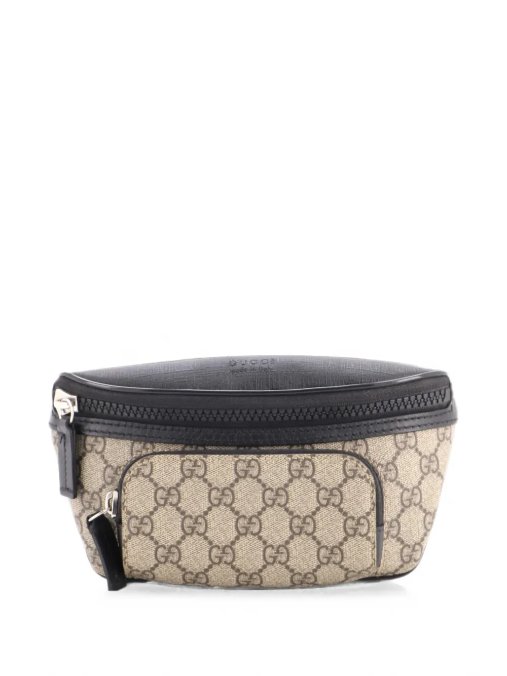 Gucci Pre-Owned Eden Waist Bag GG Coated Canvas Medium belt bag - Nero