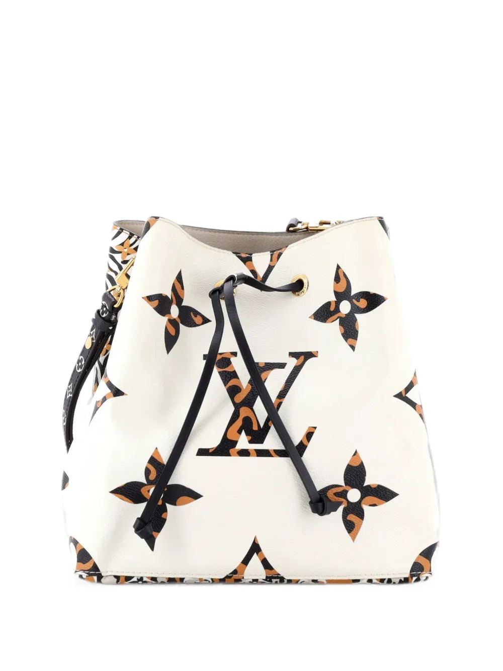 Louis Vuitton Pre-Owned sac seau NeoNoe Handbag Limited Edition Jungle Monogram Giant - Tons neutres