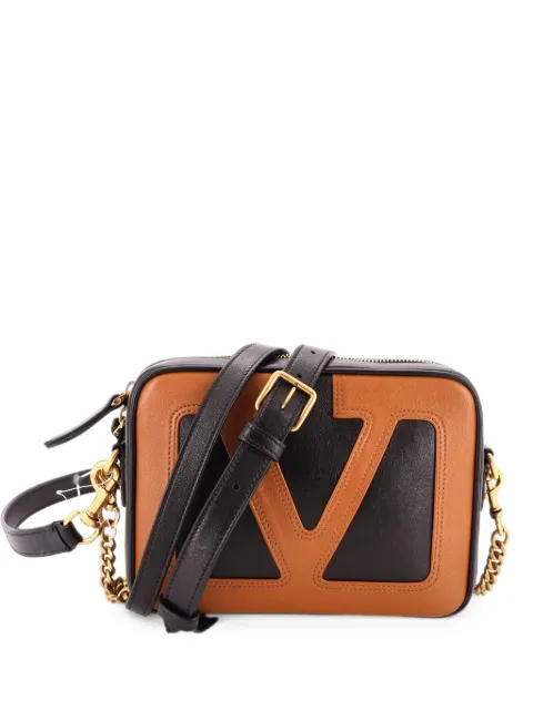 Valentino Garavani Pre-Owned Viva Superstar Chain Leather Small crossbody bag
