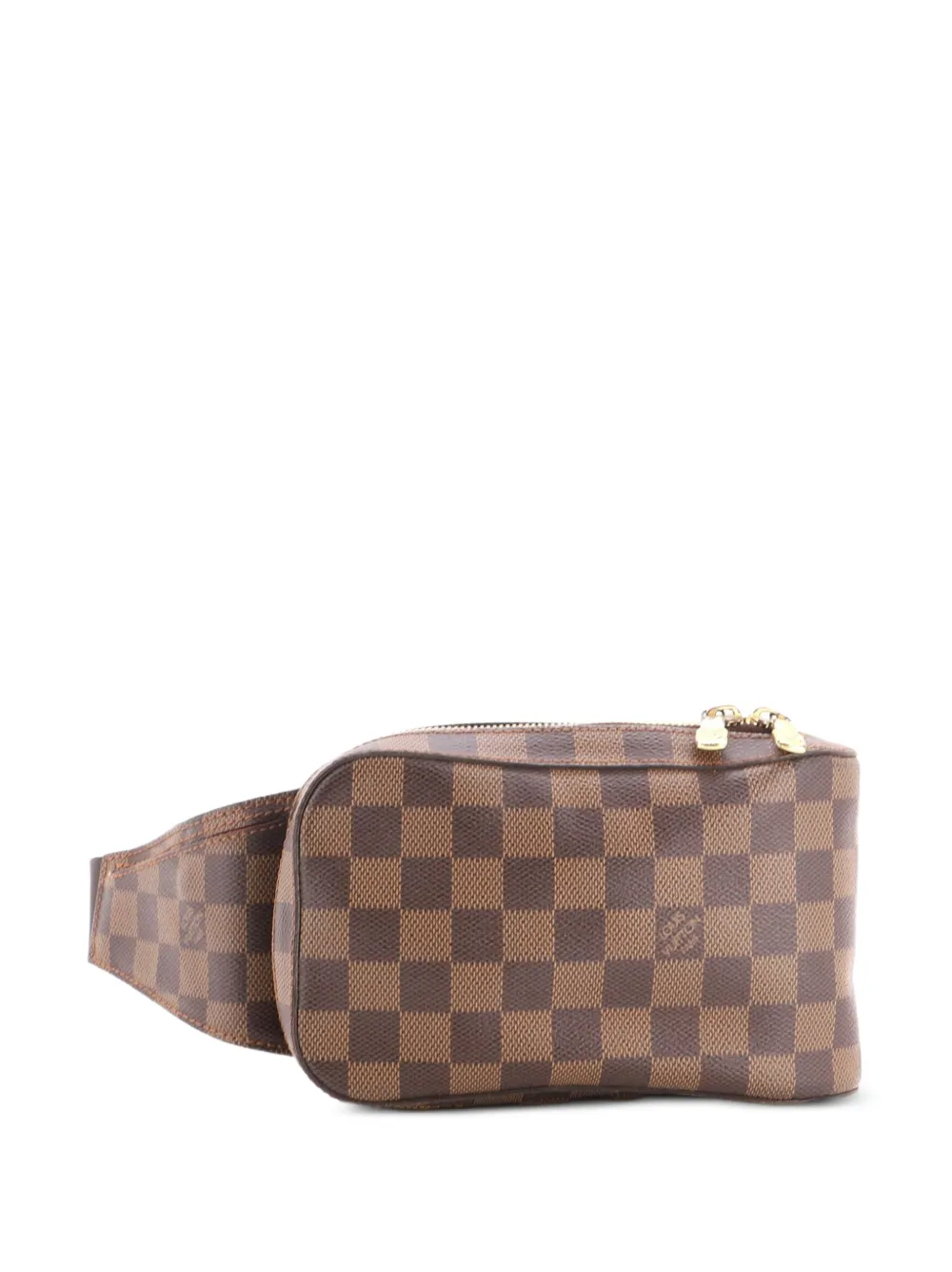Louis Vuitton Pre-Owned Marsupio Geronimos in tela Damier - Marrone