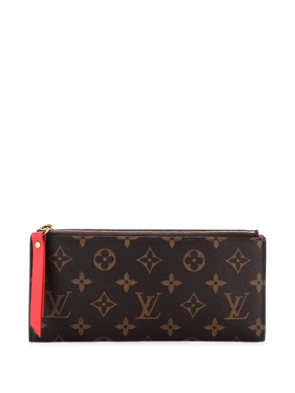 Louis Vuitton Pre-Owned Portafoglio Adele in tela con monogramma - Marrone