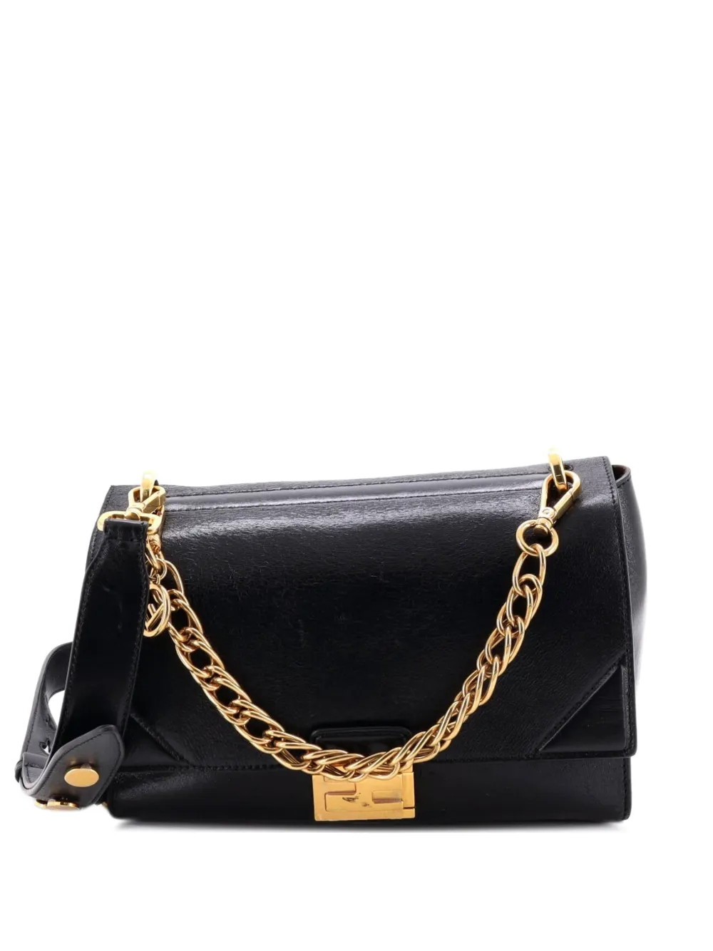 Fendi Pre-Owned Mittelgroße Kan U Schultertasche - Schwarz