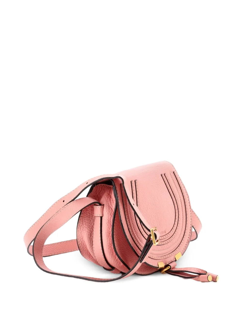 Chloé Pre-Owned Kleine Marcie Umhängetasche aus Leder - Rosa