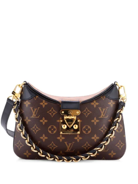 Louis Vuitton Pre-Owned LV Twinny Handbag Monogram Canvas and Reverse Monogram Canvas with Leather shoulder bag