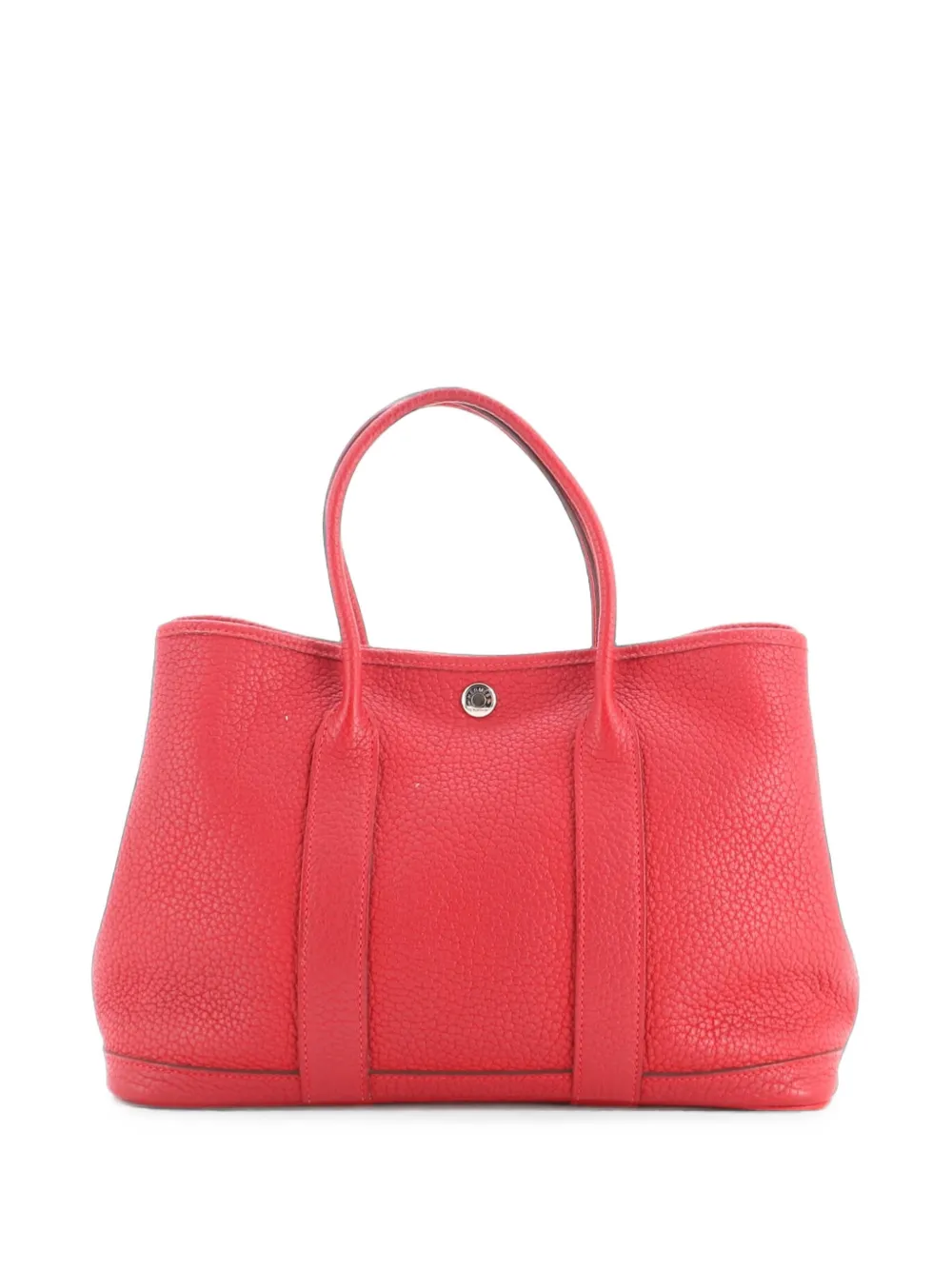 Hermès Pre-Owned Garden Party Leather 30 tote bag - Rouge