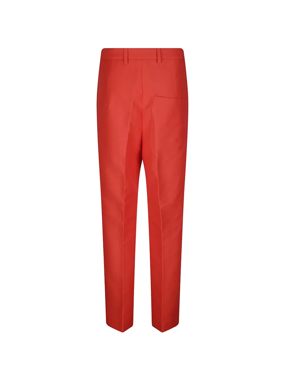 Sofie D'hoore straight-leg cotton trousers Rood