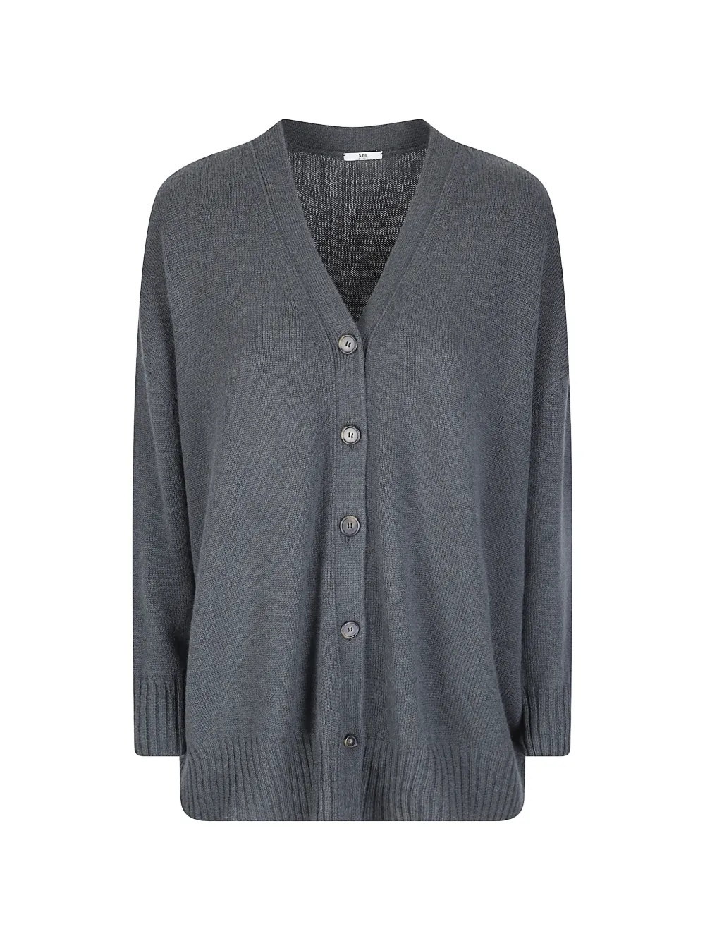M.S.M. V-neck button-up cardigan - Grey