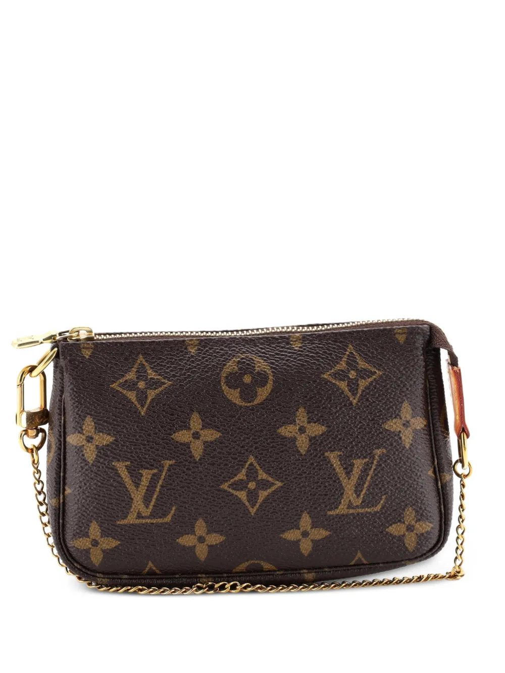 Louis Vuitton Pre-Owned Pochette Accessoires NM Monogram Canvas-Clutch - Braun