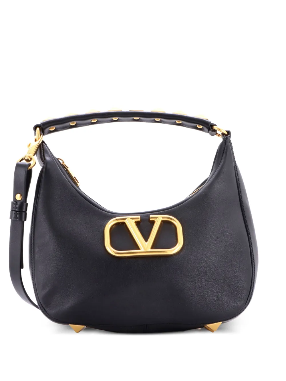 Valentino Garavani Pre-Owned Stud Sign Handtasche - Schwarz