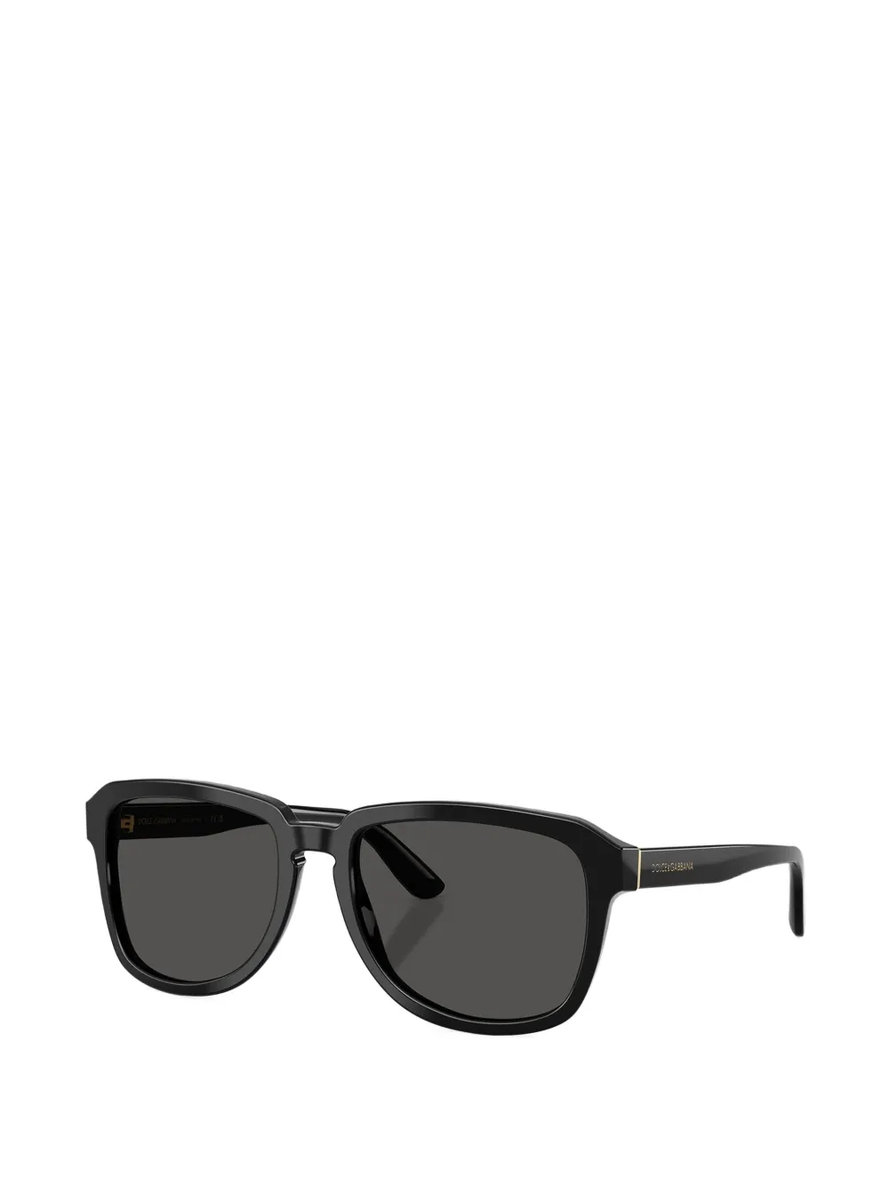 Dolce & Gabbana Eyewear Zonnebril met vierkant montuur Zwart