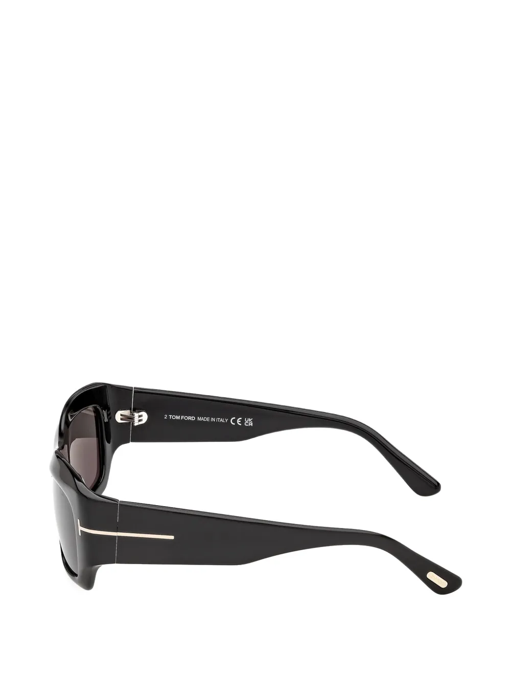 TOM FORD Eyewear Olga-02 rectangle-frame sunglasses Zwart