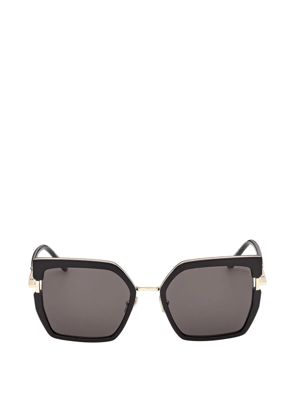 TOM FORD Eyewear Quinn-02 geometric-frame sunglasses - Nero