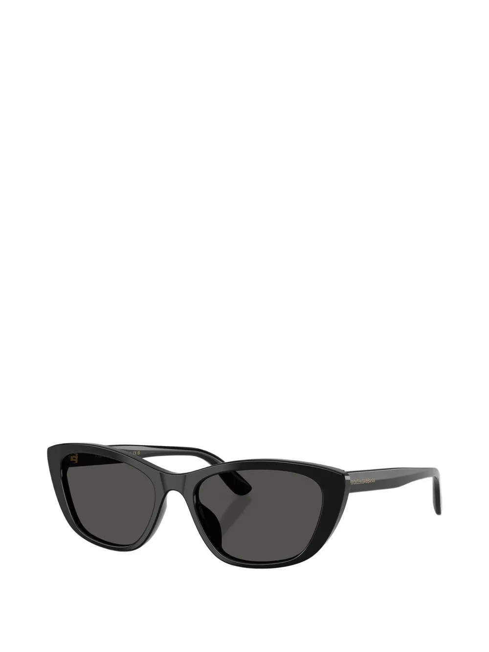 Dolce & Gabbana Eyewear Zonnebril met cat-eye montuur Zwart
