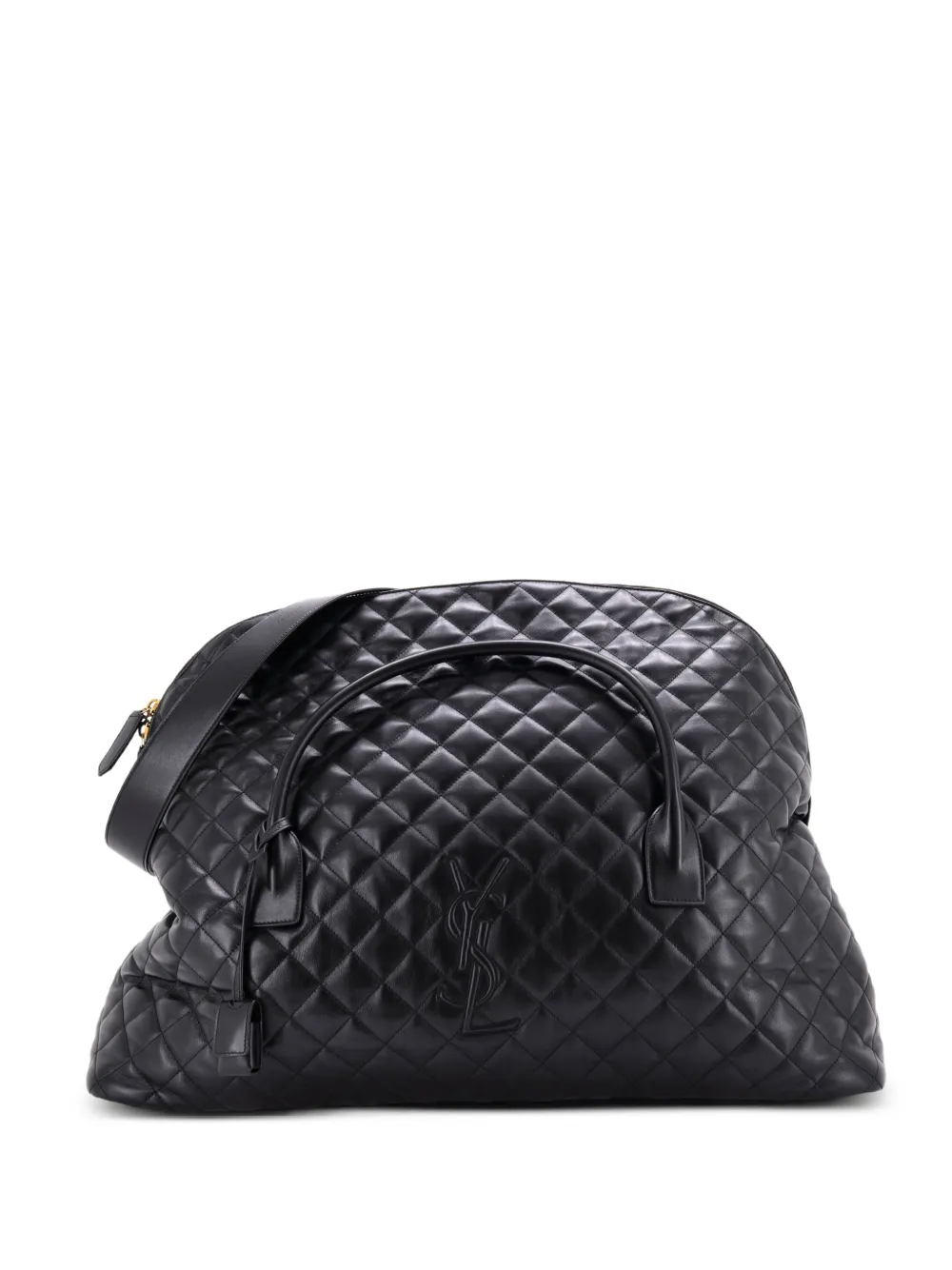 Saint Laurent Pre-Owned Gesteppte ES Giant Reisetasche - Schwarz