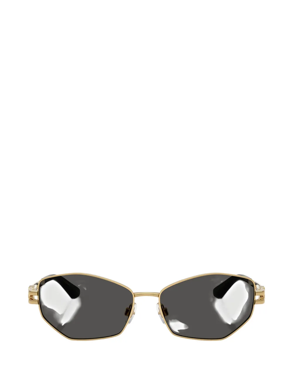 Dolce & Gabbana Eyewear DG geometric-frame sunglasses - Oro