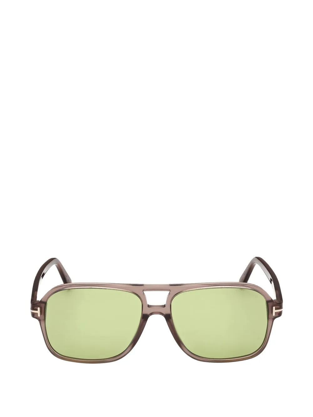 TOM FORD Eyewear Madison zonnebril met piloten montuur Bruin