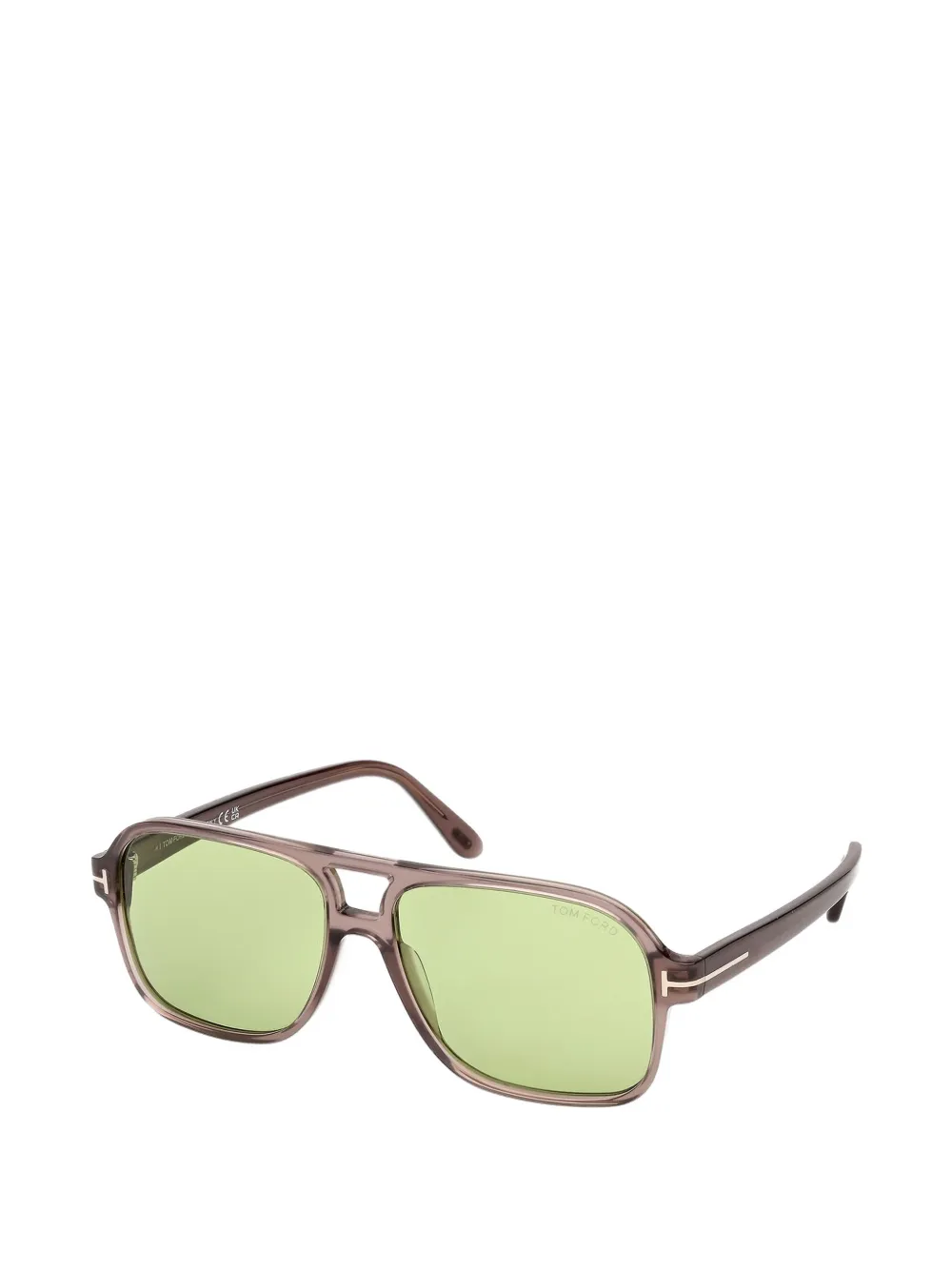TOM FORD Eyewear Madison zonnebril met piloten montuur Bruin