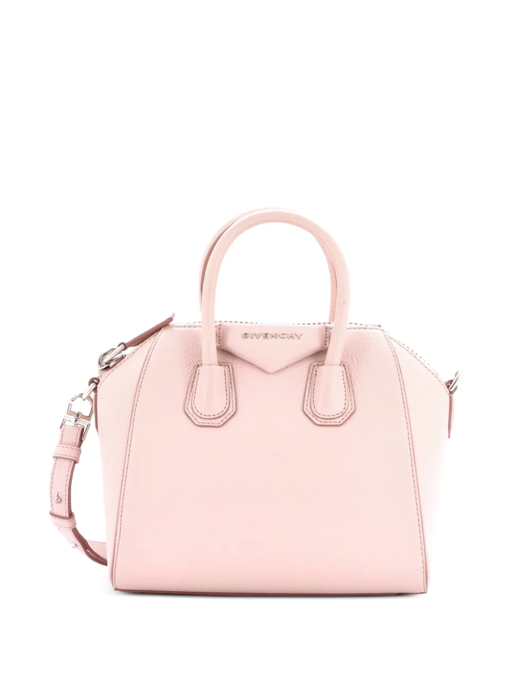 Givenchy Pre-Owned Antigona Bag Leather Mini crossbody bag - Rosa