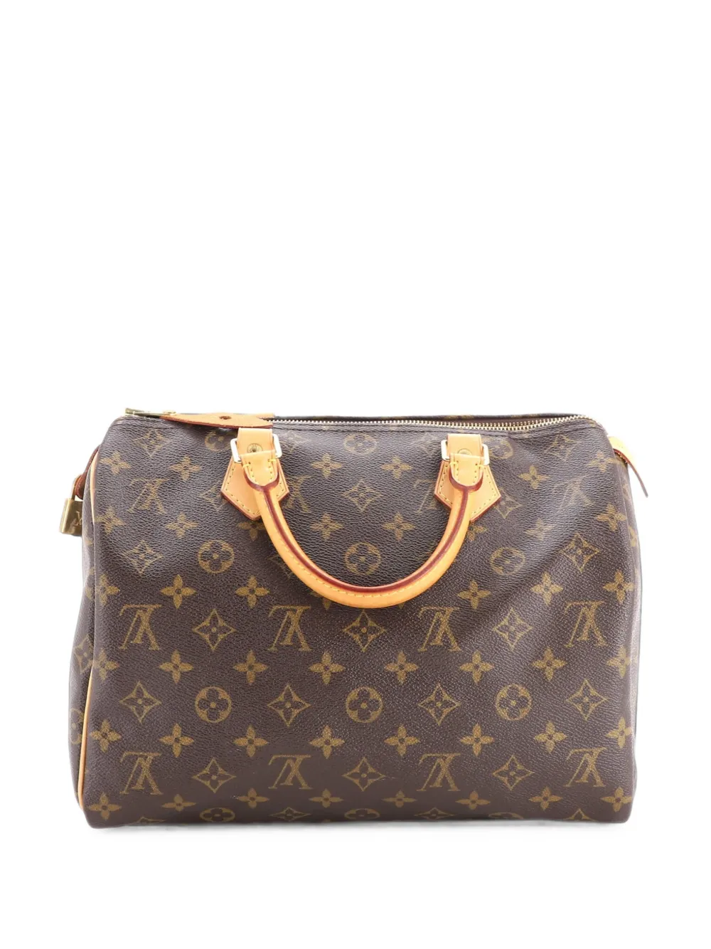 Louis Vuitton Pre-Owned Speedy Handbag Monogram Canvas 30 satchel - Brown