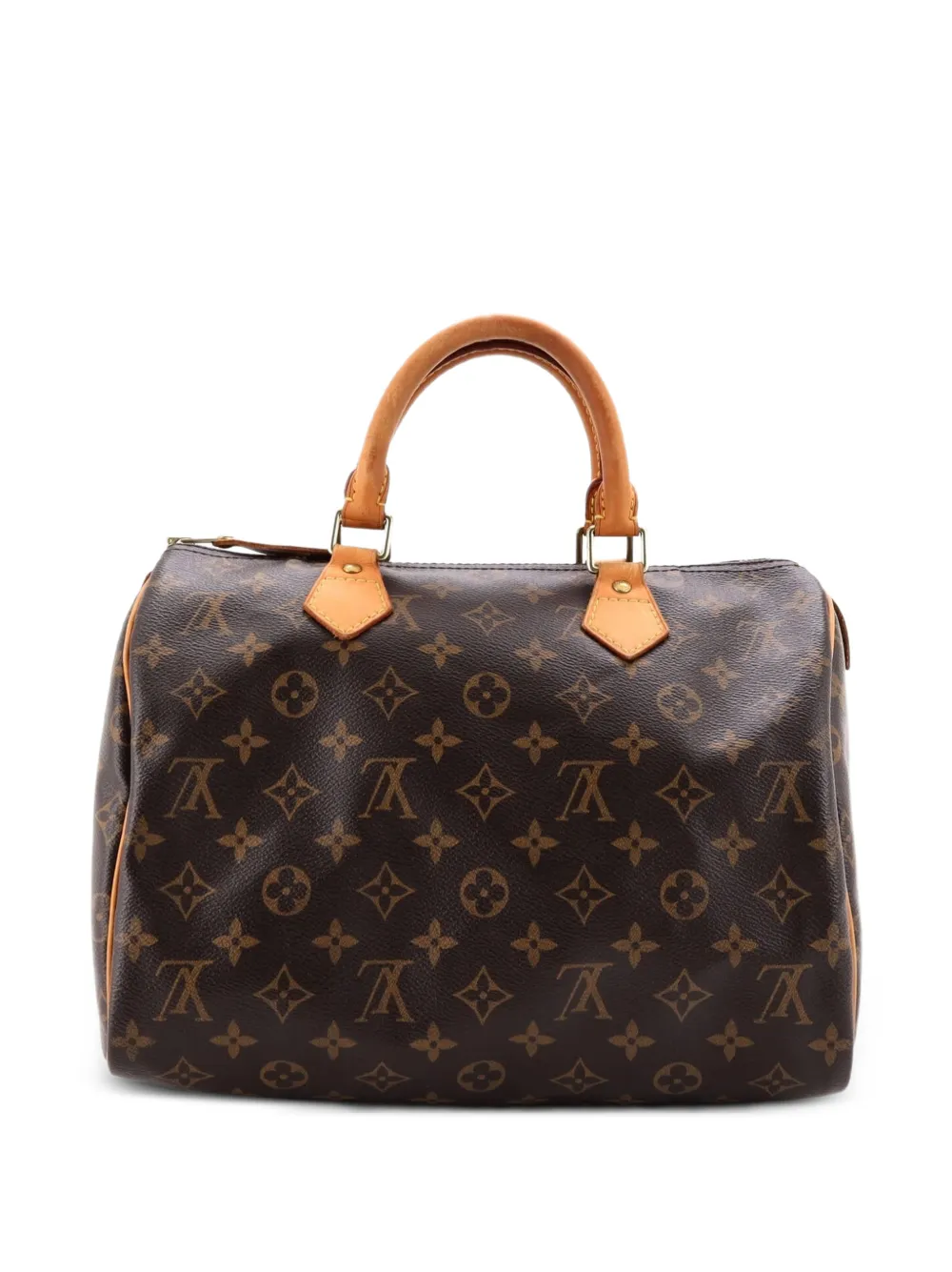 Louis Vuitton Pre-Owned Speedy MonogrammCanvas-Satchel-Tasche 30cm - Braun
