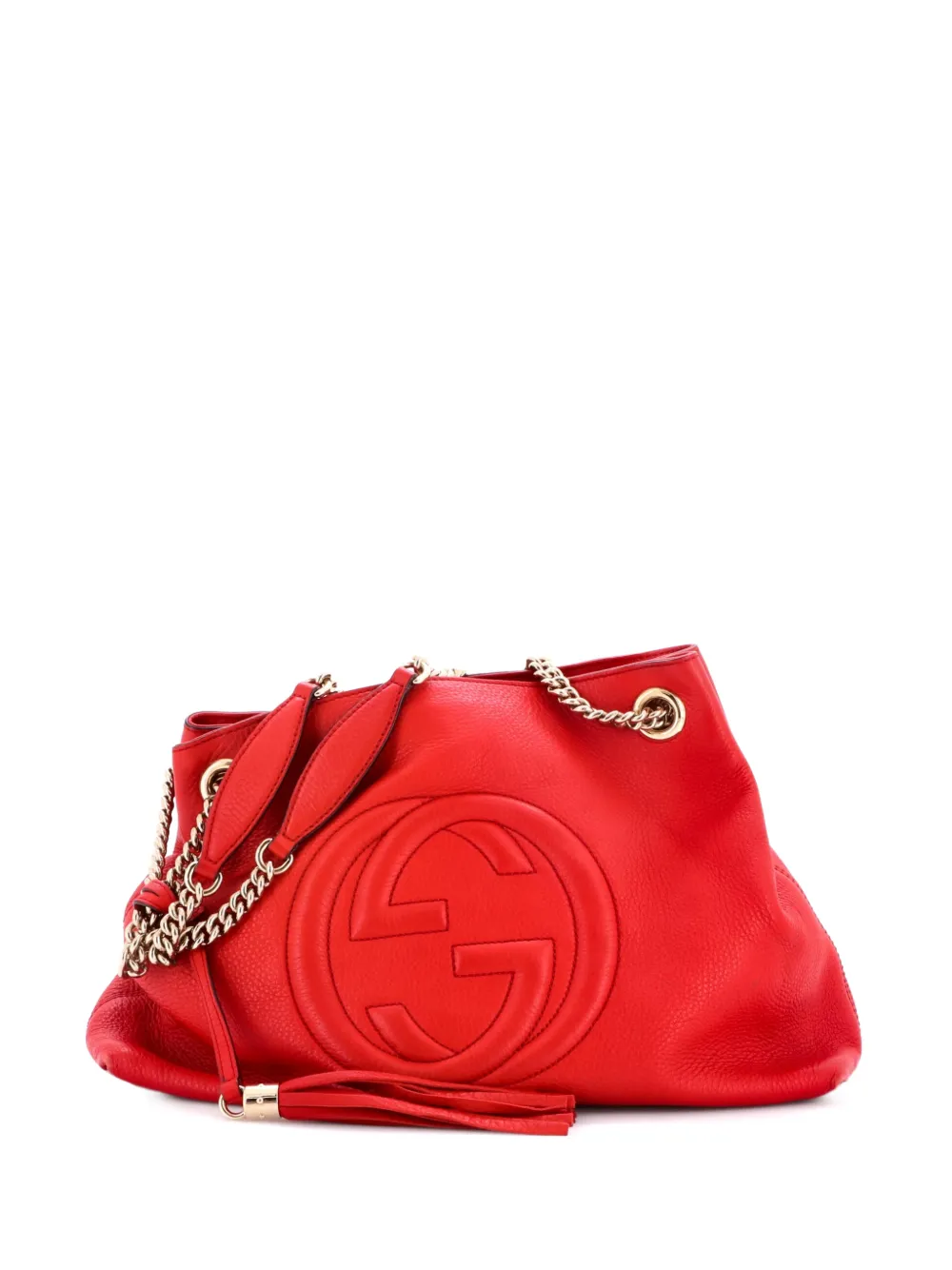 Gucci Pre-Owned Mittelgroße Soho Chain Strap Schultertasche - Rot