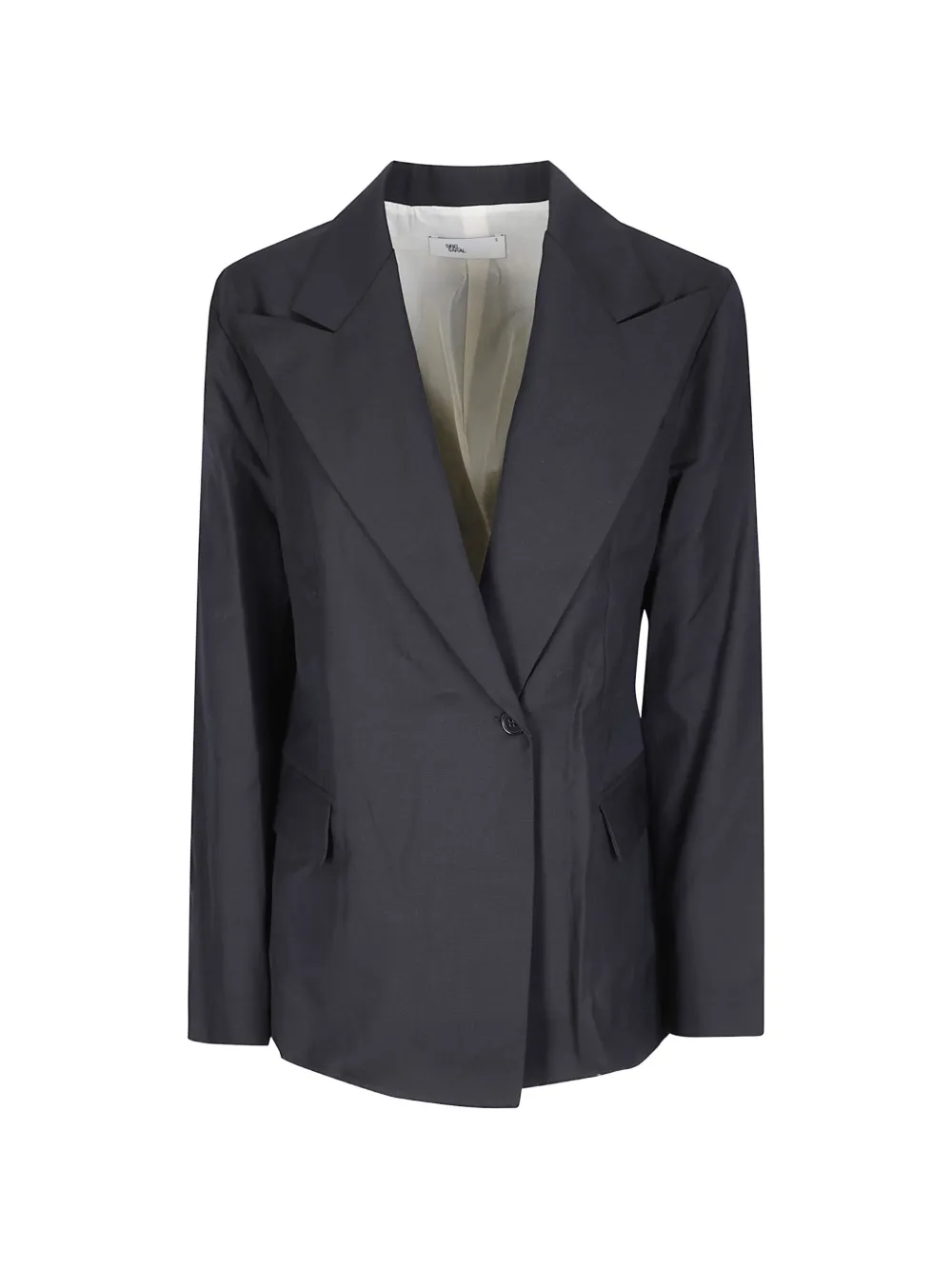 Sibel Saral Bourne26 peak-lapels blazer - Nero