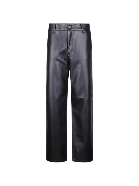 Carhartt WIP Arizona straight-leg leather trousers