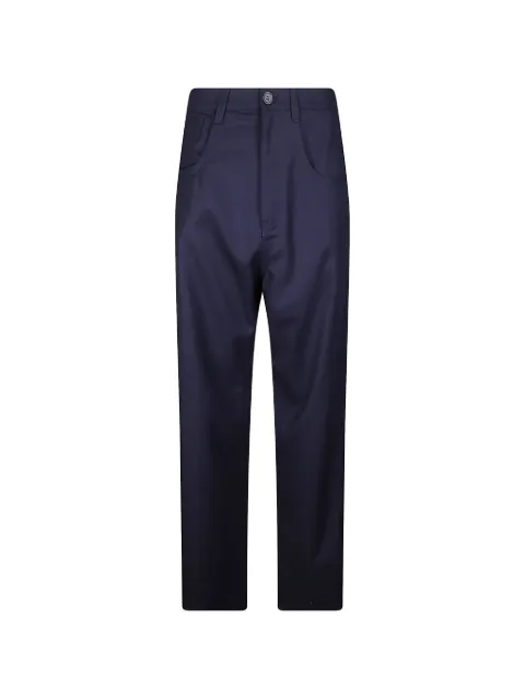 Sofie D'hoore low-crotch wool trousers