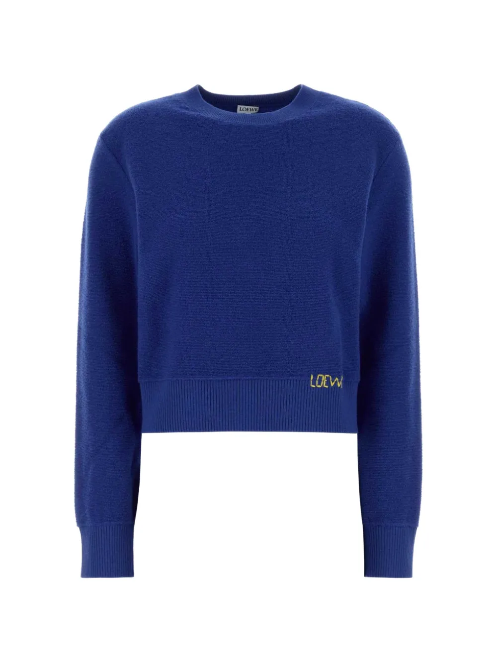 LOEWE logo-embroidered wool sweater